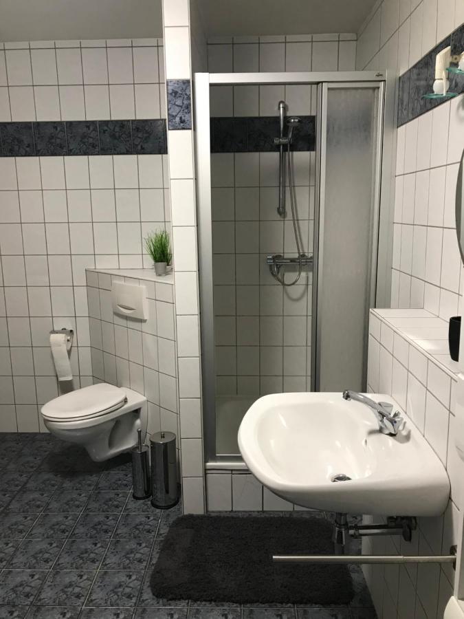 Zum Burgblick Apartment Bagian luar foto